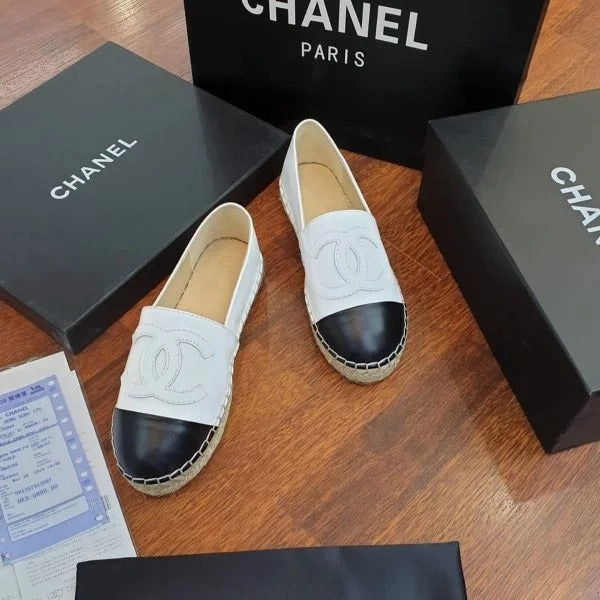 Canvas Espadrille Mules Chanel Espadrilles