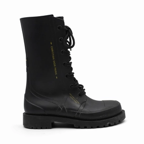 Christian Dior 'Dior Camp' Combat Boots - Women's 37 Season 4 Combat Boots Sand