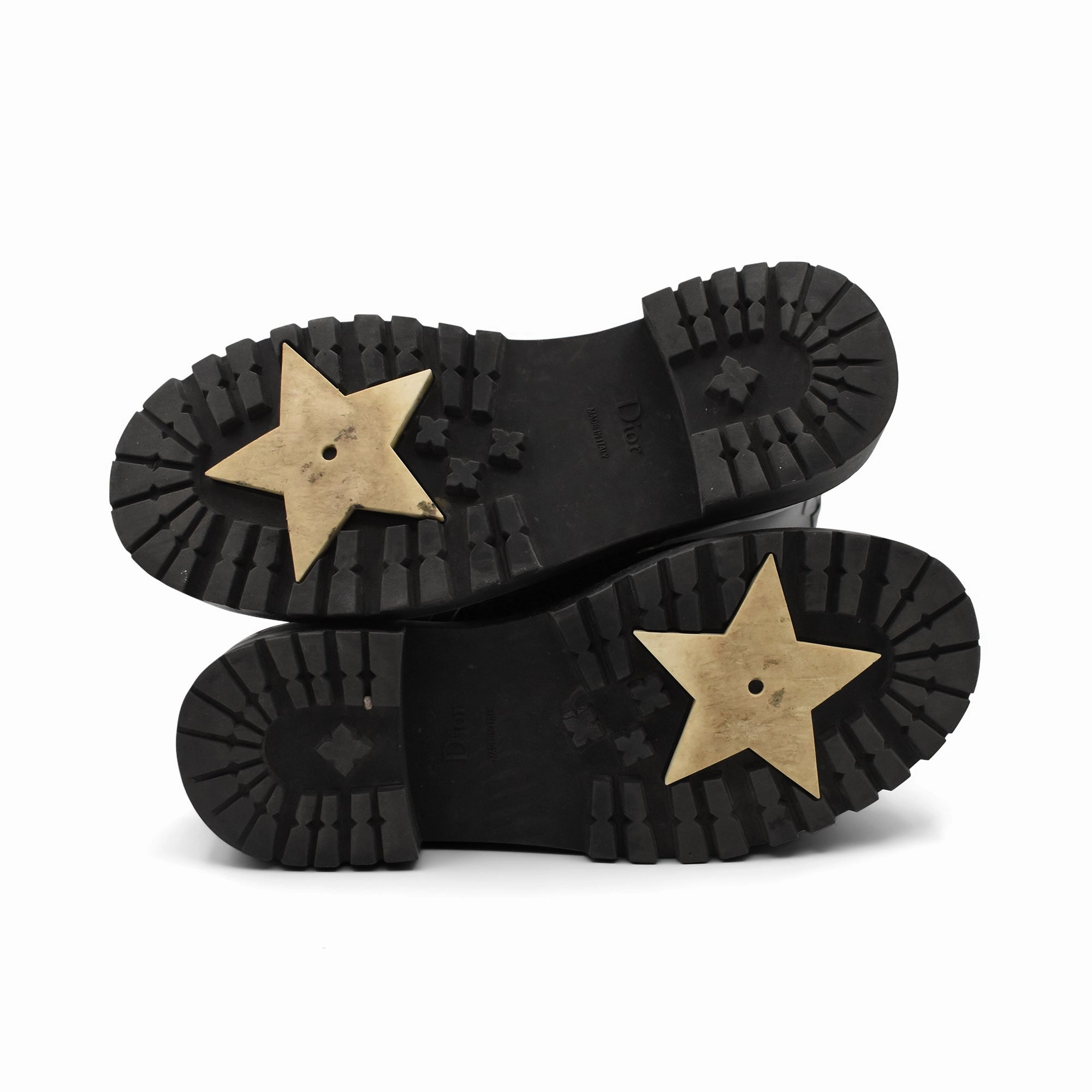 Christian Dior 'Dior Camp' Combat Boots - Women's 37 Over Knee Combat Boots