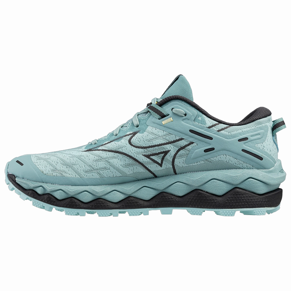 Hiking Shoes Brands Mizuno Women's Wave Mujin 10 - Eggshell Blue/Black Oyster