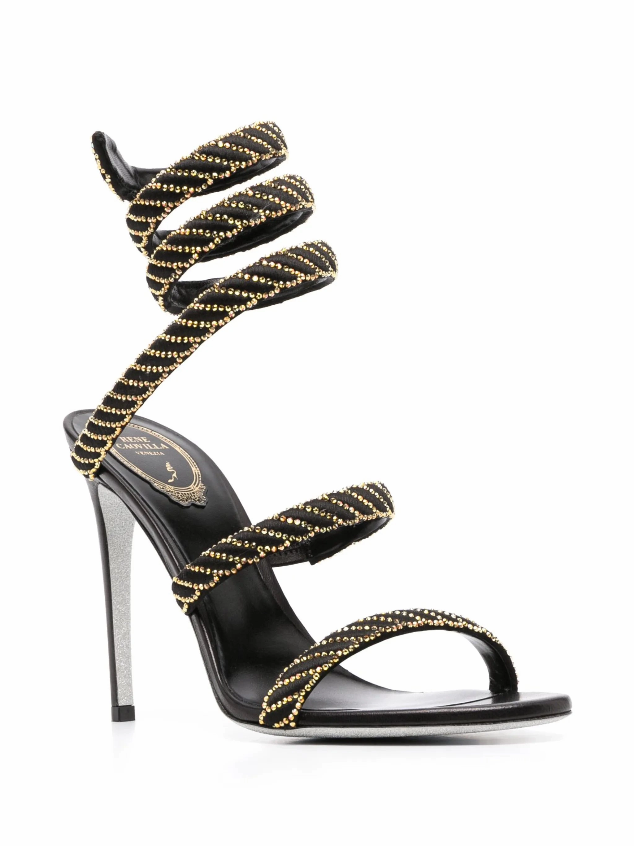 Cleo crystal 120mm sandals Nice Sandals