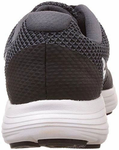 Nike Widest Shoe Men Revolution 3 Running Shoe Greyblack 9.5 M US