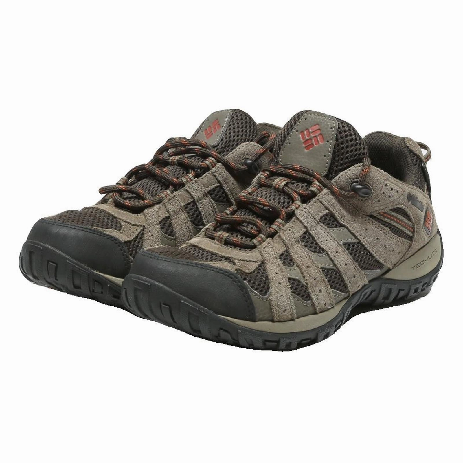 Olympus 4 Hiking Shoes COLUMBIA Men's Hiking Trainers Grey Brown Synthetic UK 8 Outdoor Footwear