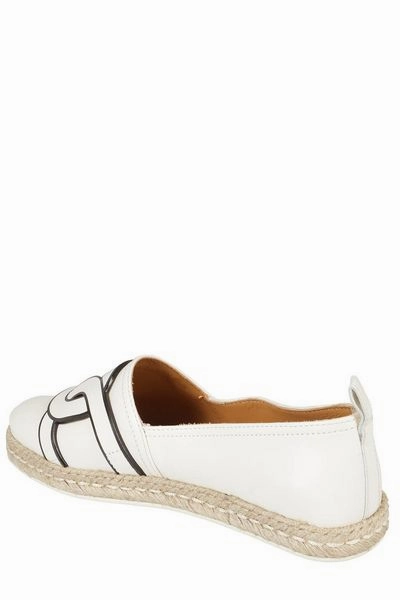 KATE LEATHER ESPADRILLES High Wedge Espadrilles