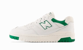 New Balance 550 White Classic Green New Balance Shoes Yellow