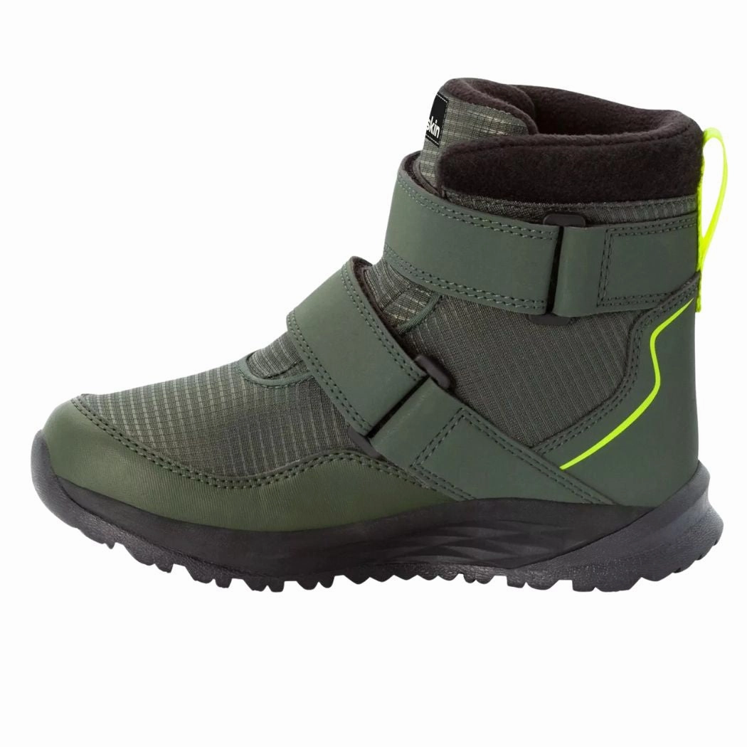 jack wolfskin Polar Bear Texapore Mid VC Kids Waterproof Winter Boots Snow Boot Fashion