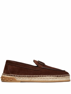 VALENTINO GARAVANI - LEISURE FLOWS ECO-SUEDE ESPADRILLES Espadrille Sneakers Slip On