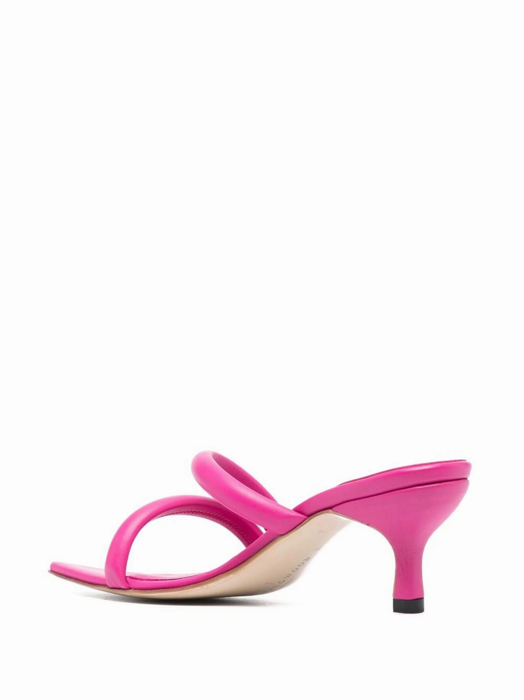 Wedding Guest Sandals Clove 70mm leather sandals