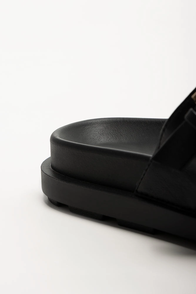 Sandals Black Wedge Espadrille Sandals