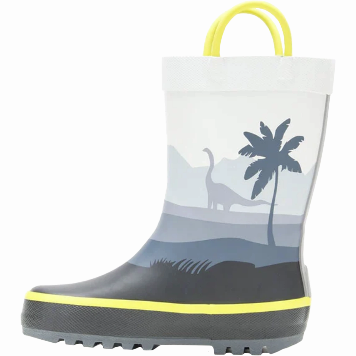 Youth Toddler Dino Rain Boot Equestrian Style Rain Boots