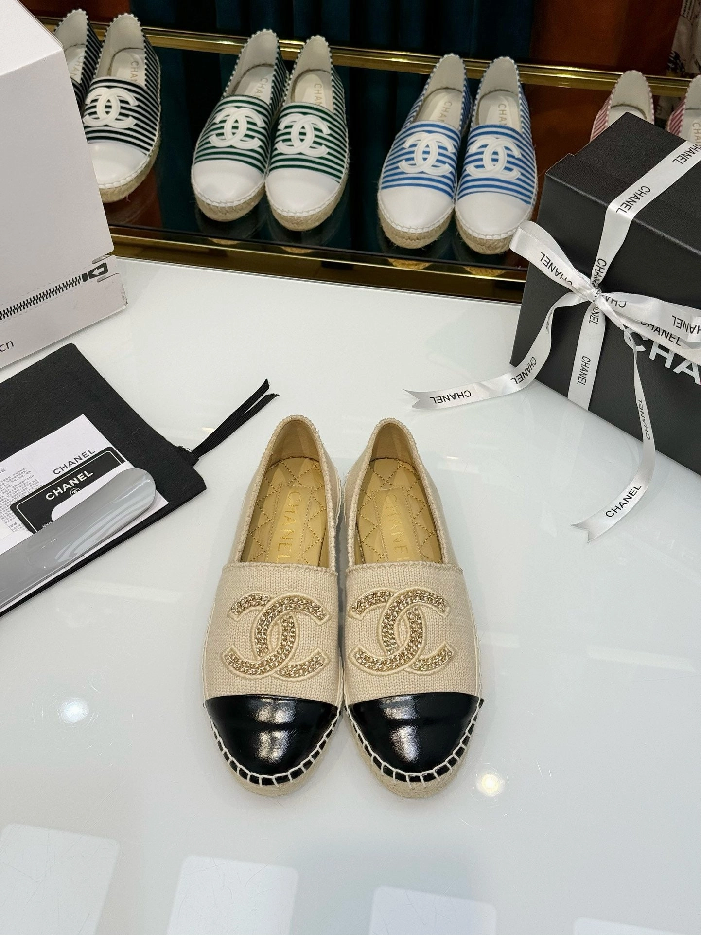 SE1466 Chanel Espadrilles / Size4-11 Universal Thread Espadrille Sneakers