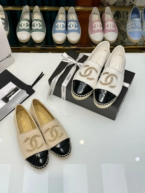 SE1466 Chanel Espadrilles / Size4-11 Caged Espadrille Sandals