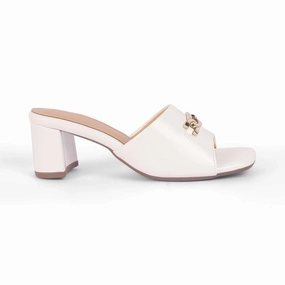 Tresmode Adare White Women's Dress Block Heel Sandals Ted Baker Sandals