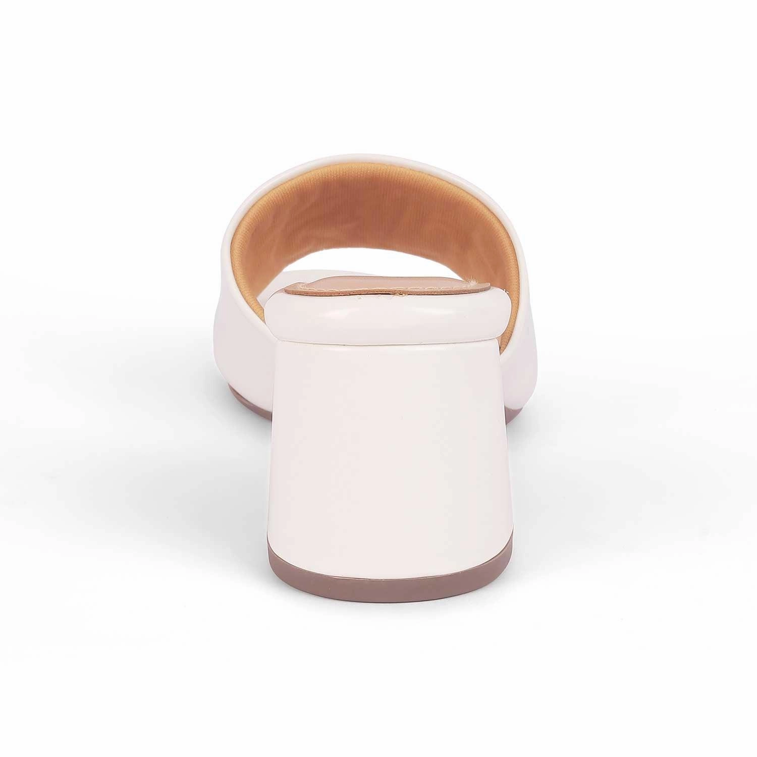 Sandals T Strap Tresmode Adare White Women's Dress Block Heel Sandals