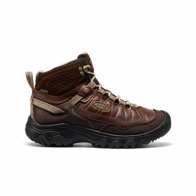 Women's Targhee IV Waterproof Hiking Boot x Hikerkind  |  Dark Earth/Dark Earth Trailstorm Waterproof Mid-top Hiking Shoes