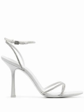 Dahlia crystal-embellished 105mm sandals Adrienne Vittadini Sandals