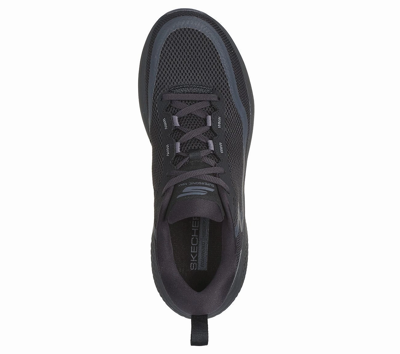 GO RUN SUPERSONIC MAX - BLACK BLACK Review On Shoes