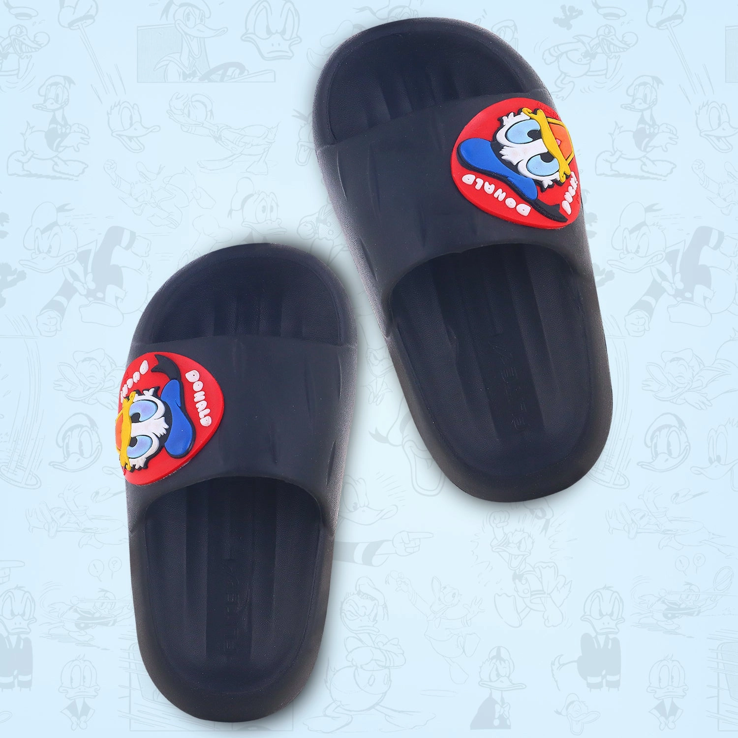 Slippers Brown Slides For Kids FLK 3024