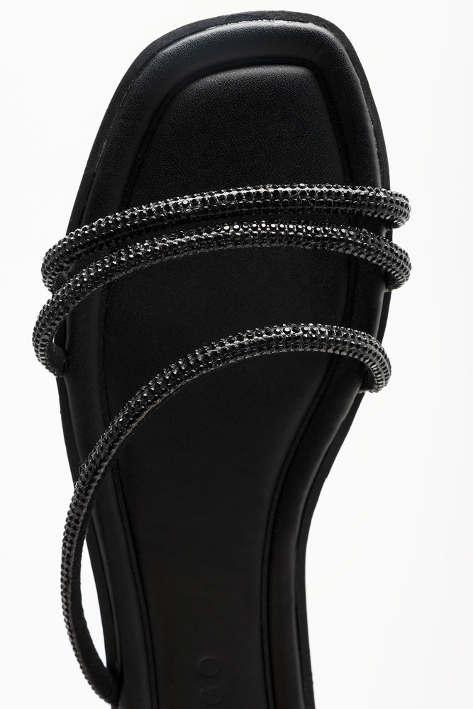 Diamante Sandals Black In Ocho Rios Jamaica