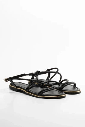 Asics Sandals Diamante Strappy Sandal Black