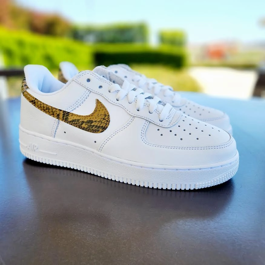 Nike Air Force 1 Low Retro Premium 'SNAKESKIN' Fastest Nike Shoes