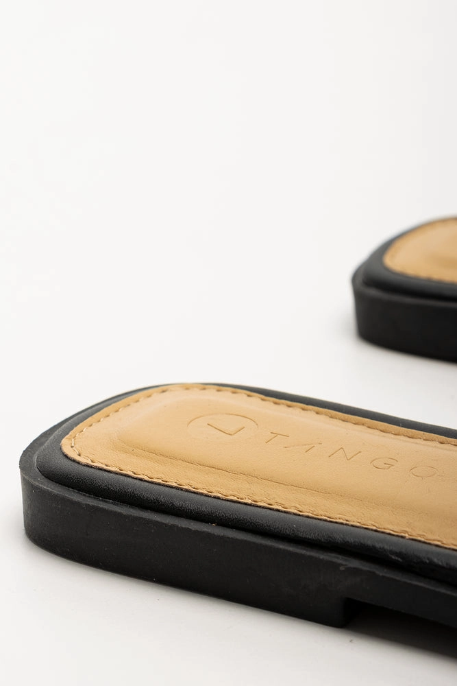 Sam Edelman Gala Slide Sandals Double Strap Mule Natural