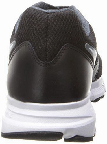Nike Running Shoes Flyknit Downshifter 6 Running Shoe 14 DM US Black/Dk Magnet Grey/White