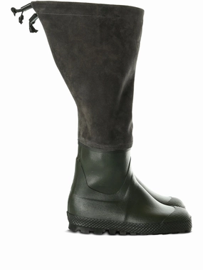 panelled velour rain boots Hunter Play Short Insulated Rain Boot