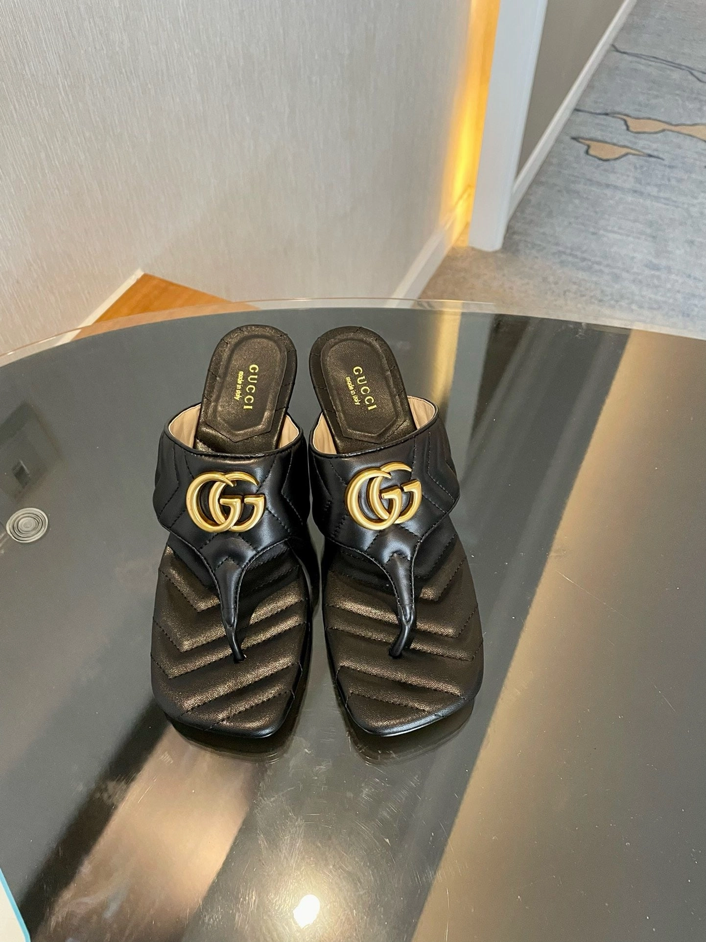 Popular Sandals SE1417 Women's Double G Thong Sandal / Size5-11