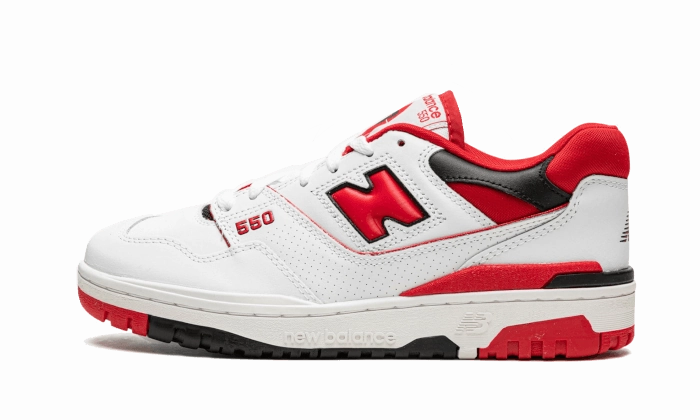 Women's New Balance 574 Nimbus Cloud New Balance 550 White Red