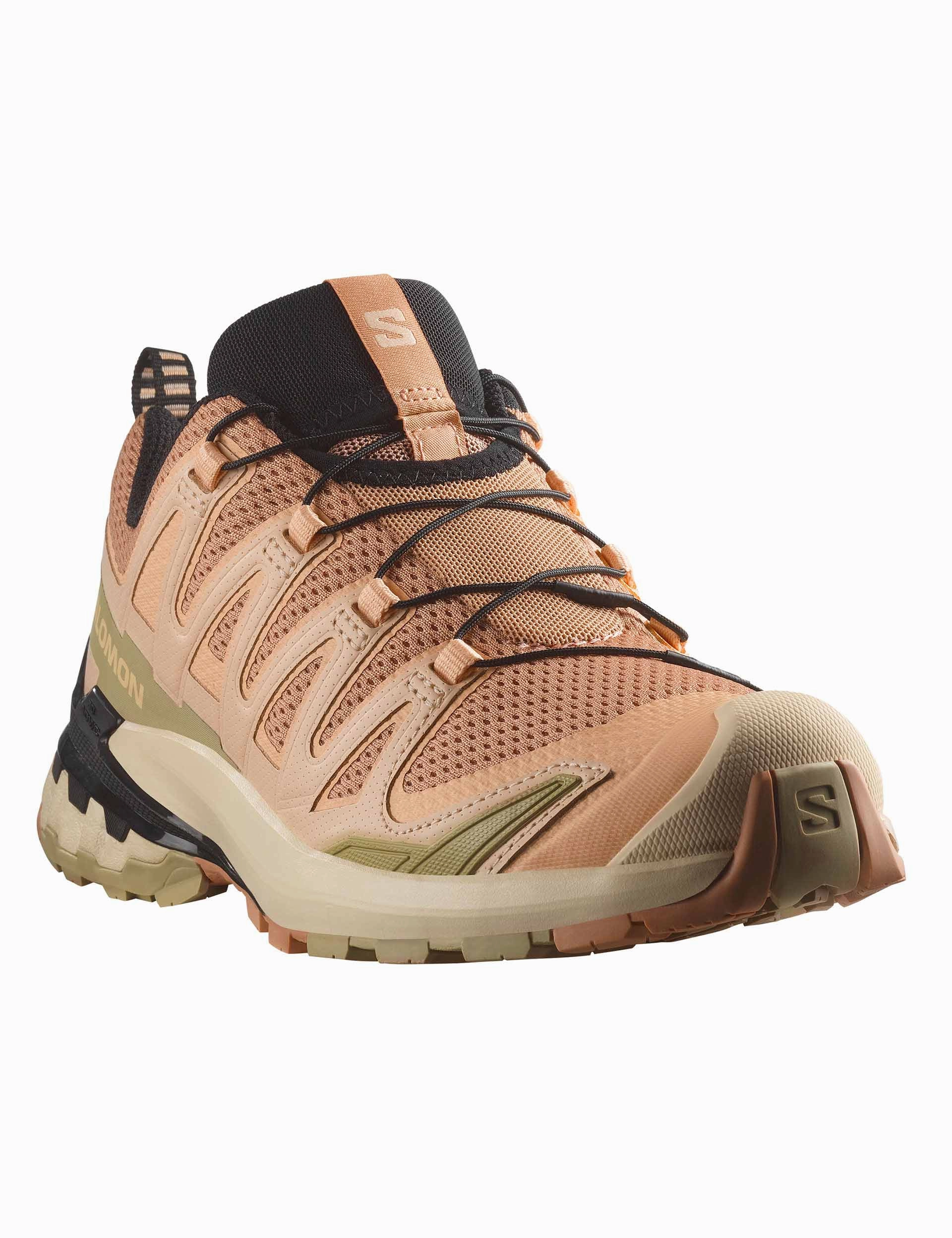 Trail Running Shoe XA Pro 3D V9 - Cork/Peach Fuzz/Sponge
