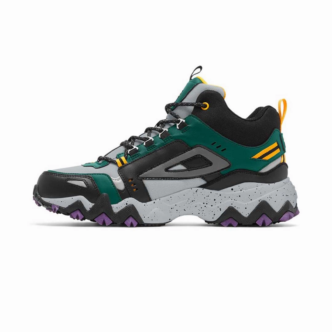 Best Cute Hiking Shoes FILA - Men's Oakmont TR Mid Shoes (1JM01684 091)