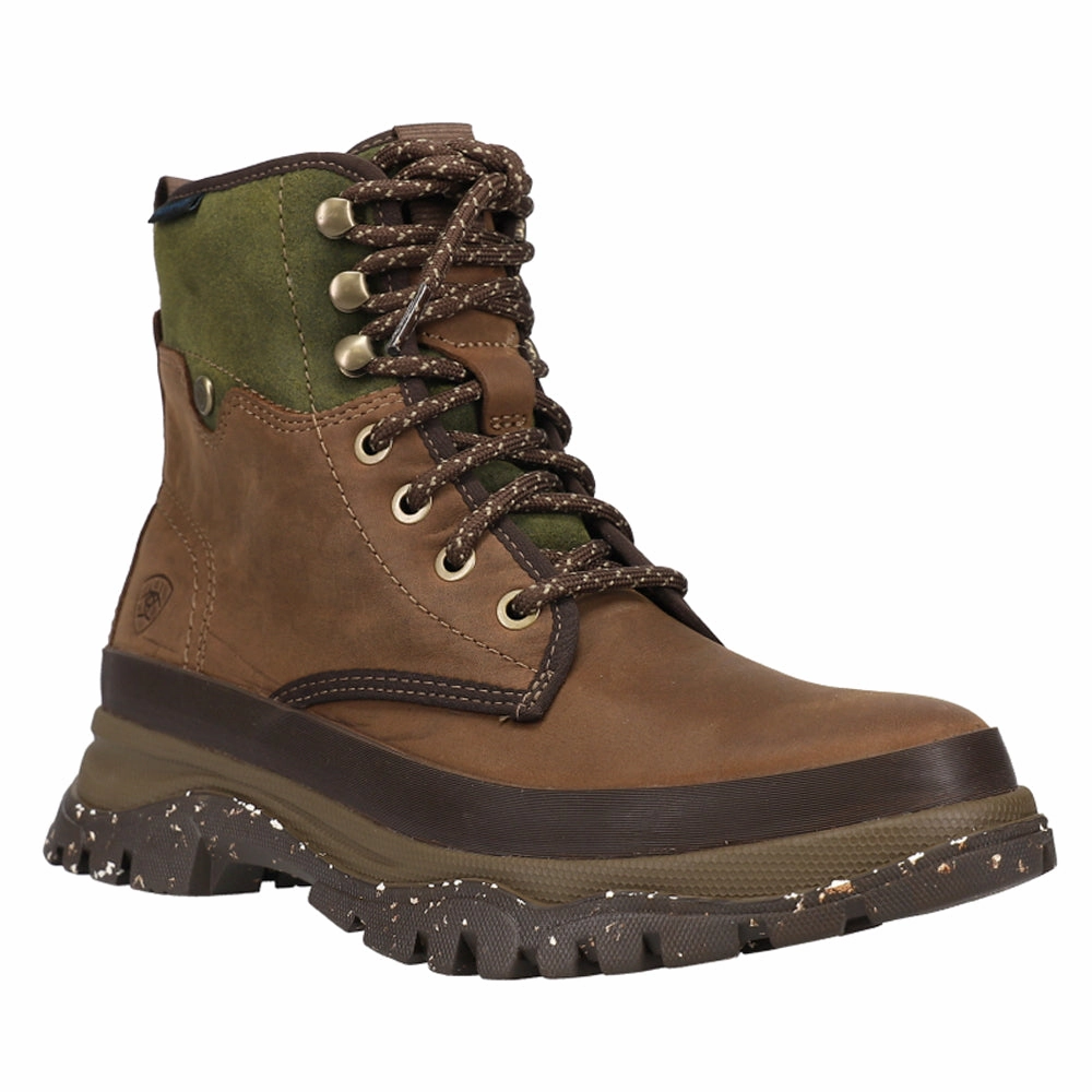 Moresby Waterproof Round Toe Lace Up Boots Long Boots For Rain