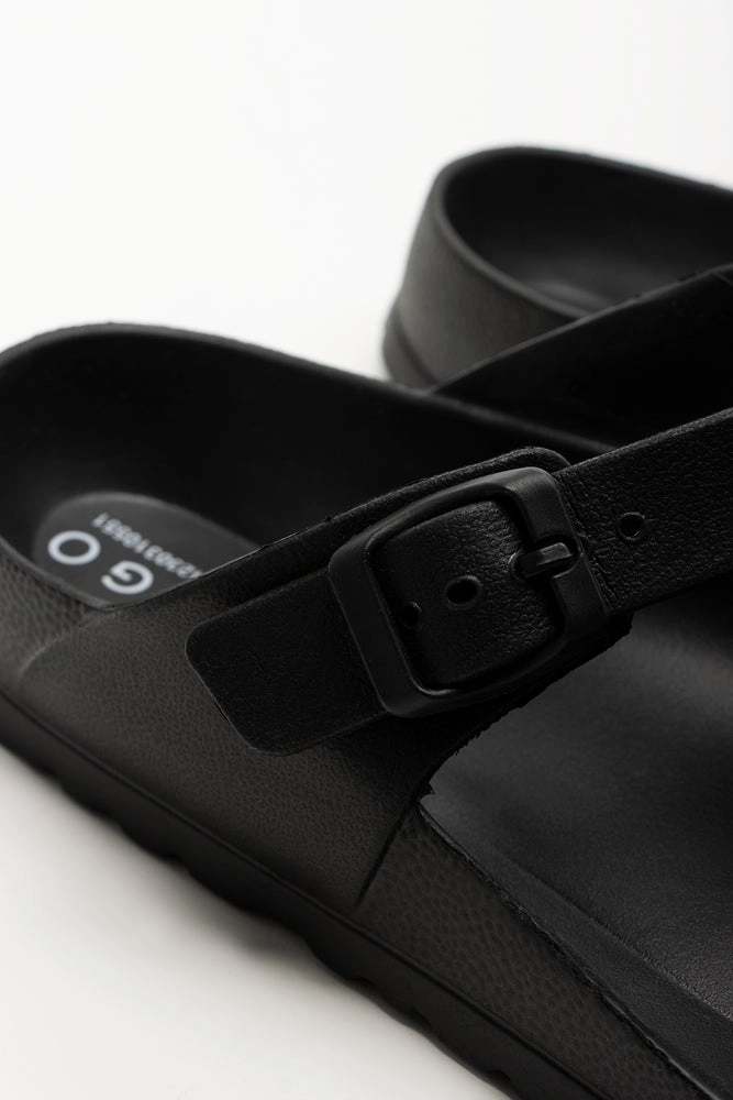 Thong Moulded Sandals Black Best Sandals For Bunions