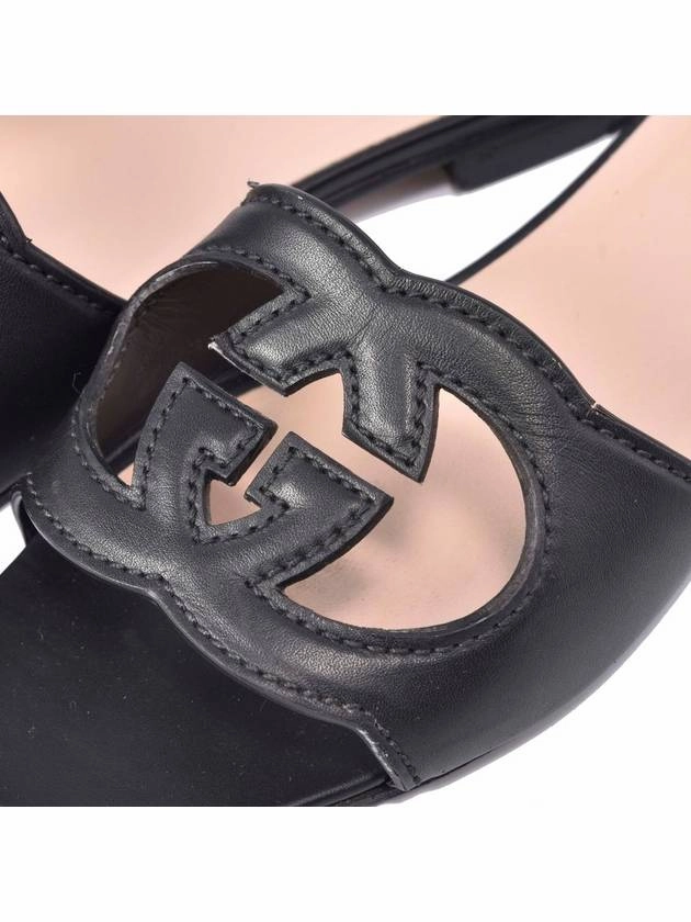 Big Toe Sandals Gucci Women s Interlocking G Cut Out Sandals 694451