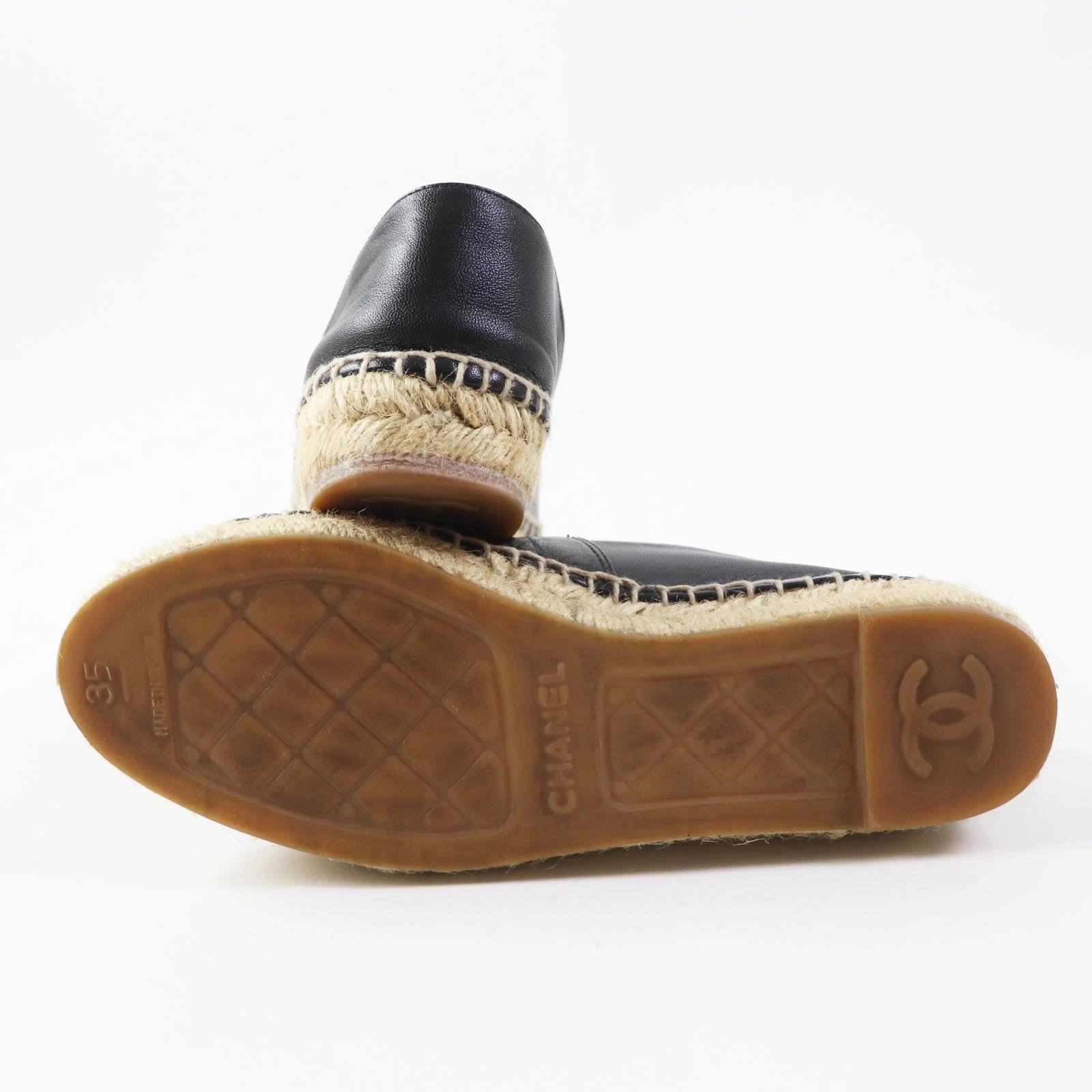 Gentle Souls Colleen Espadrille Wedge Chanel COCO Mark Espadrilles Leather Shoes