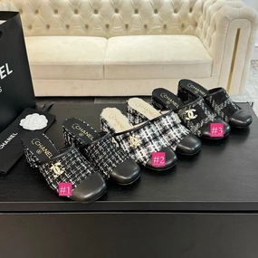 SE1500 CC Slide 45mm/ Size5-10 Stitching Sandals