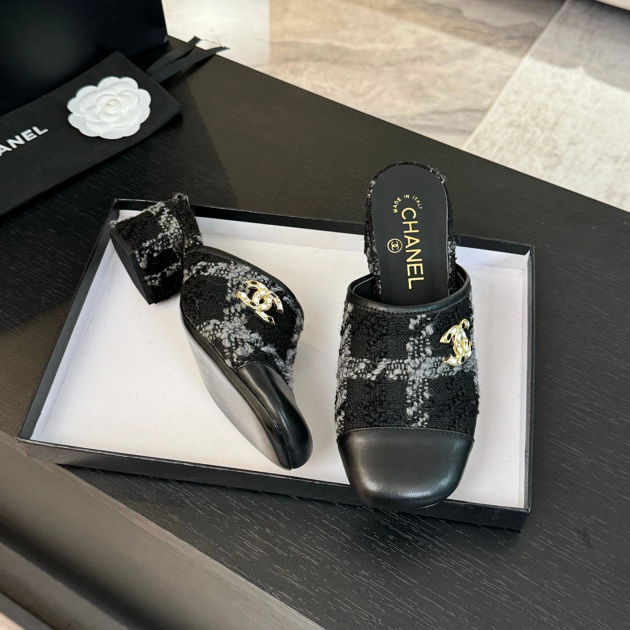 SE1500 CC Slide 45mm/ Size5-10 3 Strap Sandals