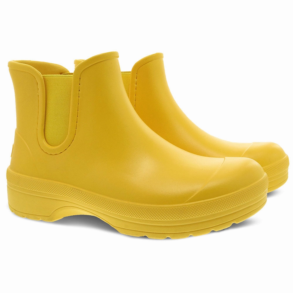 Olivia Rain Boots Karmel Rain Bootie