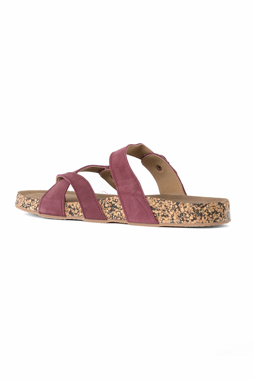 Summer Wedge Sandals SOLES Strappy Cork Base Flats