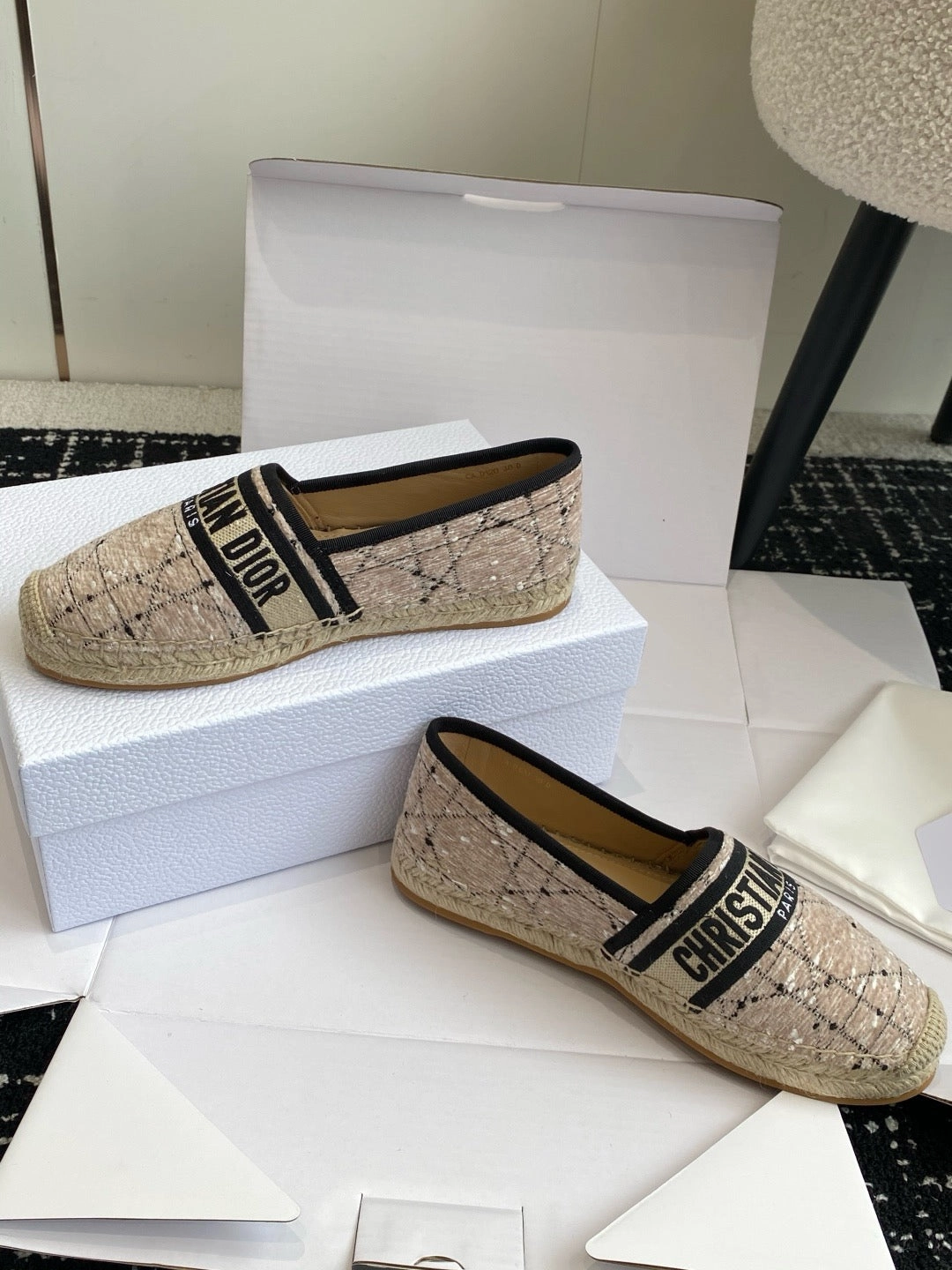 SE1550 Dior Espadrilles / Size5-11 Carmen Saiz Espadrilles