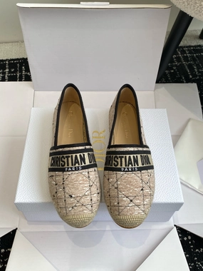 SE1550 Dior Espadrilles / Size5-11 Gingham Espadrilles