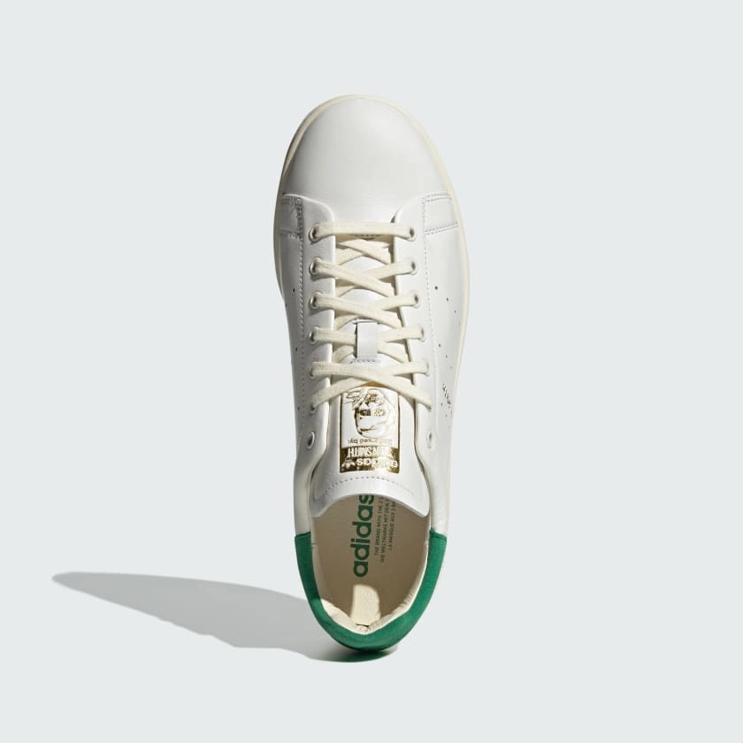 STAN SMITH LUX SHOES - Cloud White / Cream White / Green Shoes Run