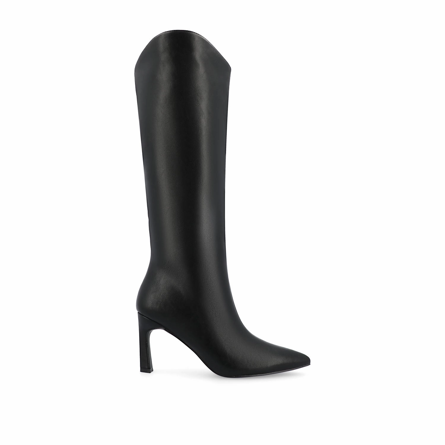 REHELA KNEE HIGH BOOTS IN VEGAN LEATHER