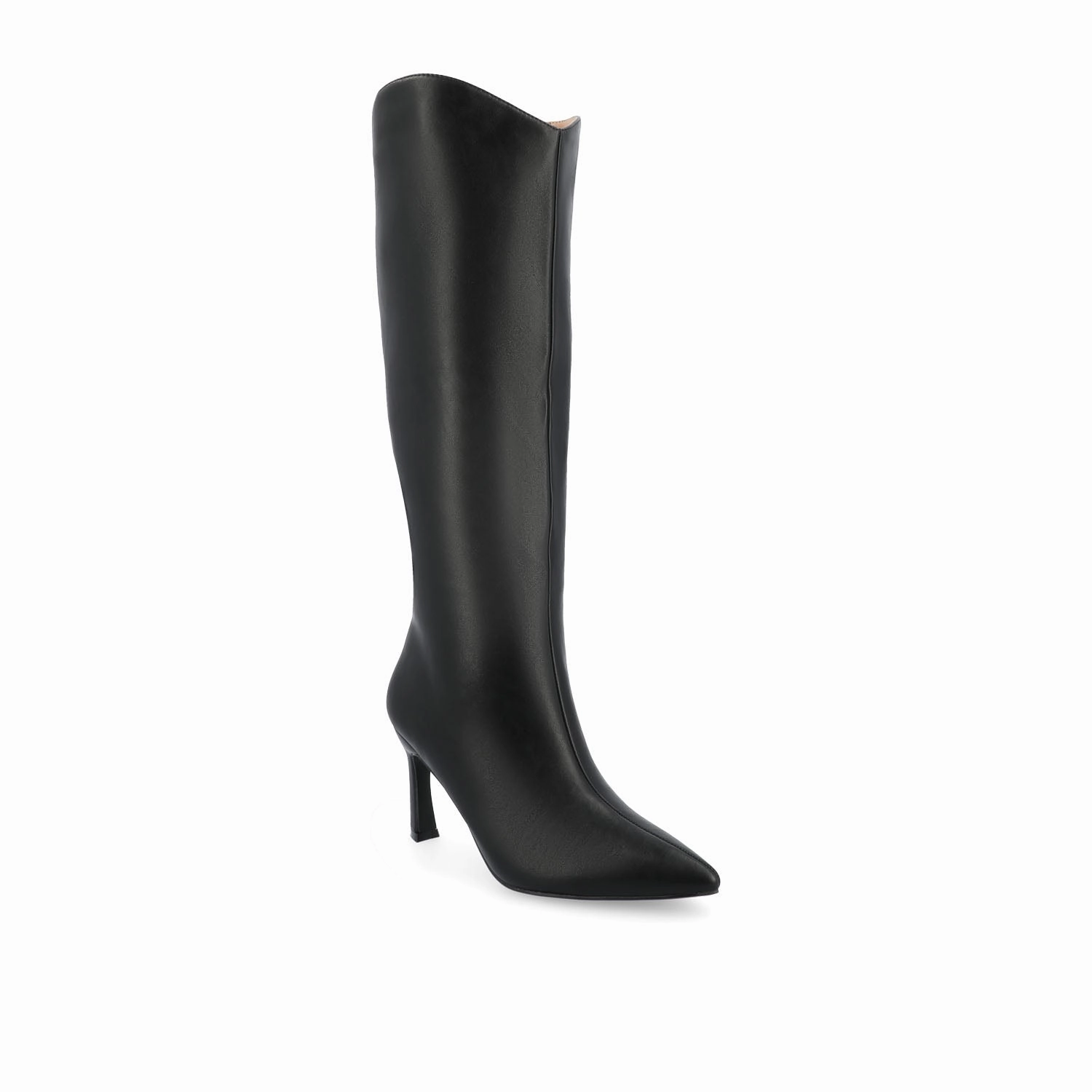 REHELA KNEE HIGH BOOTS IN VEGAN LEATHER