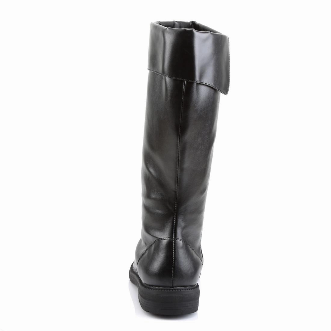 Flat Pointed Toe Knee High Boots Captain-105