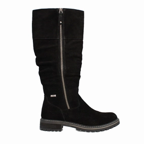 Suede And Leather Knee High Boots Blair Wide Fit Women's Suede Knee High Boot