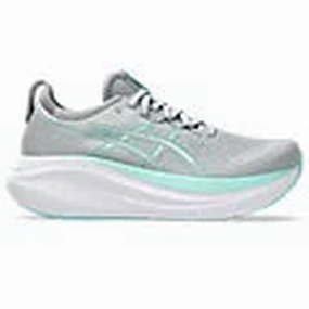 Fitness Sports - Running & Walking Shoe Store ASICS Nimbus 27 (Piedmont Grey/Illuminate Mint) - Women's