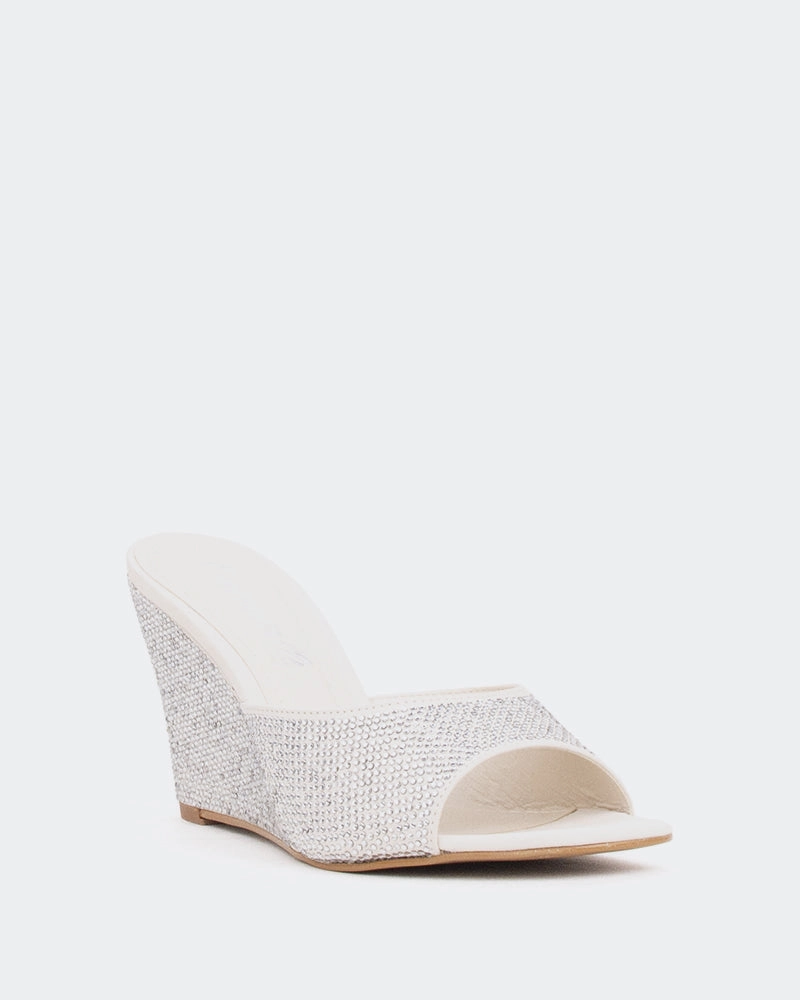 Sandals Tom Ford Crystal Off White Suede