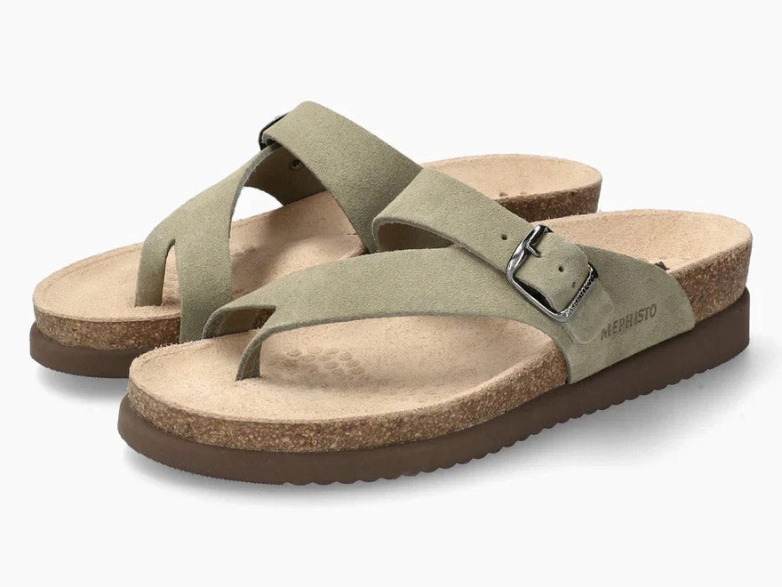 Mephisto Women's Helen Thong Sandal High Heel T Strap Sandals